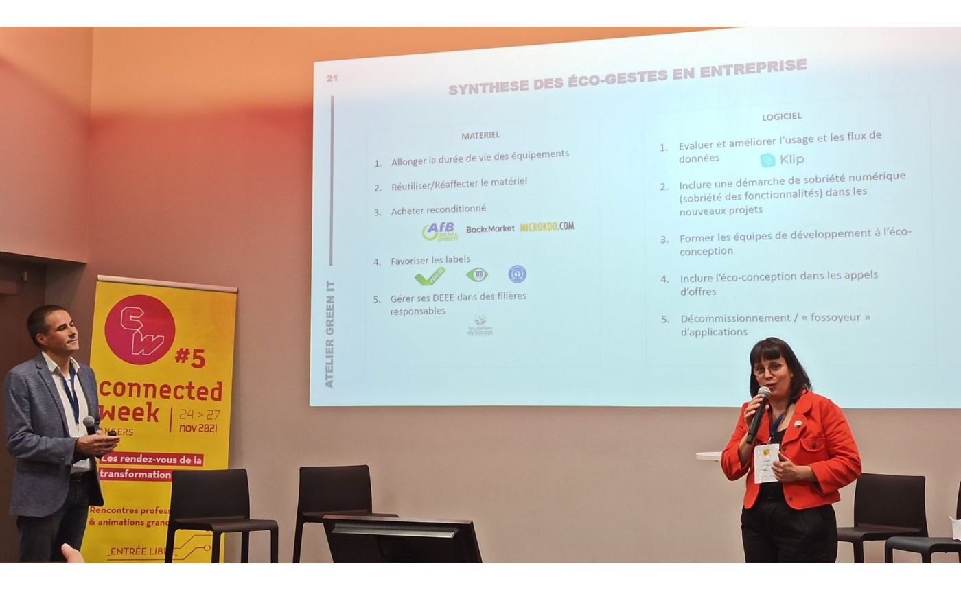 Intervention Connected Week Angers