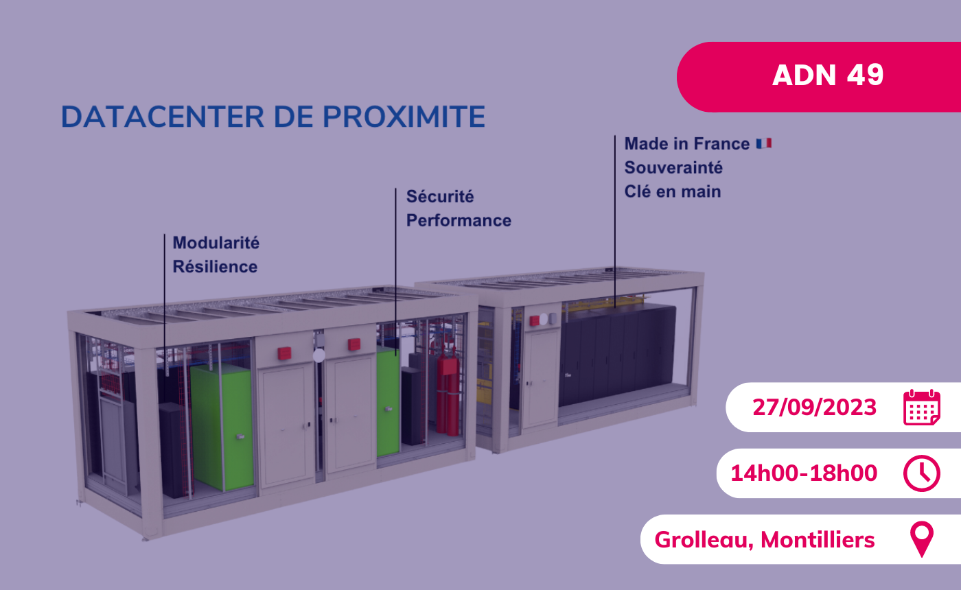 Visite d'un site de production de Mini Data Center innovant