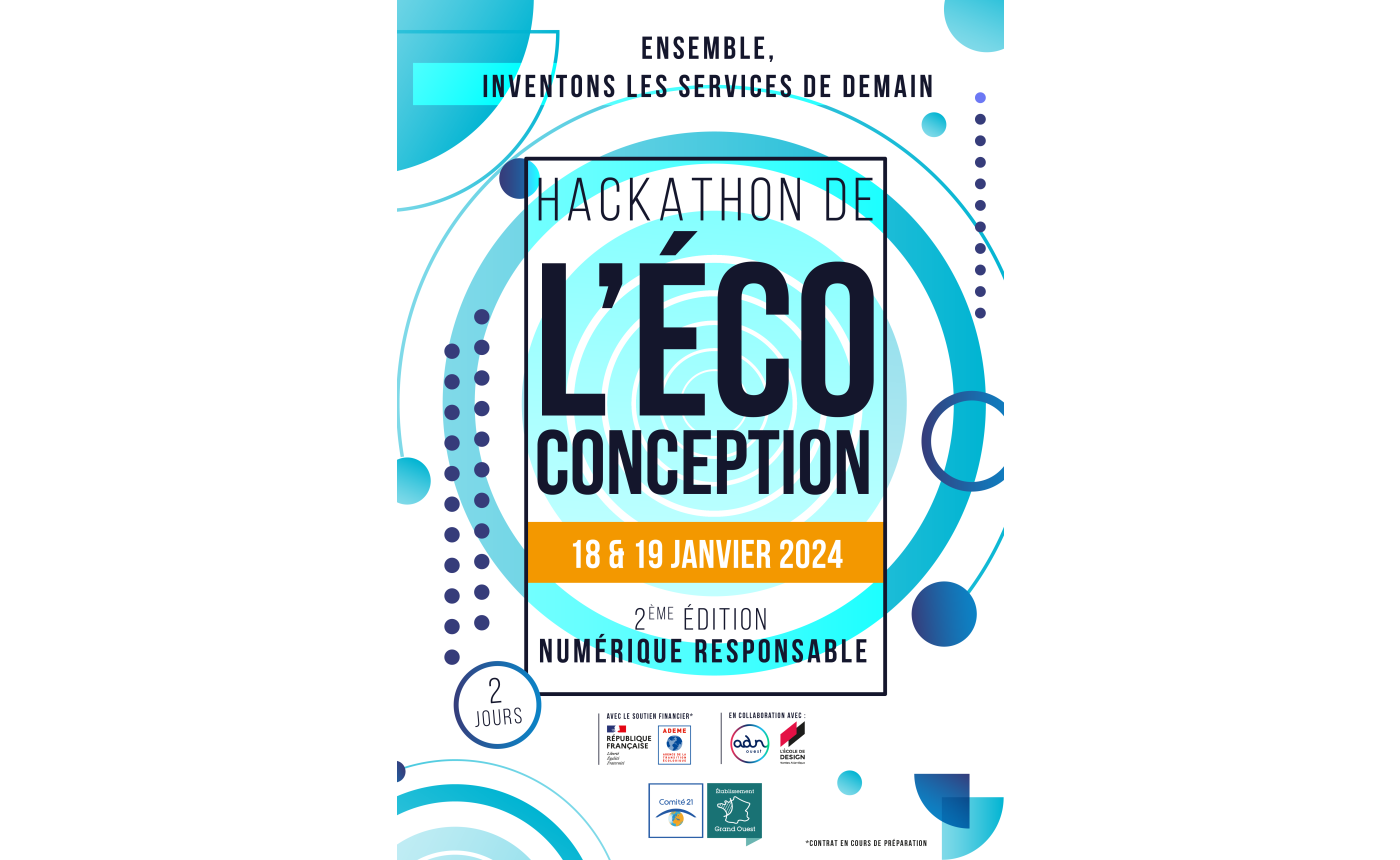 Hackathon de l'écoconception numérique du Comité 21 Grand Ouest