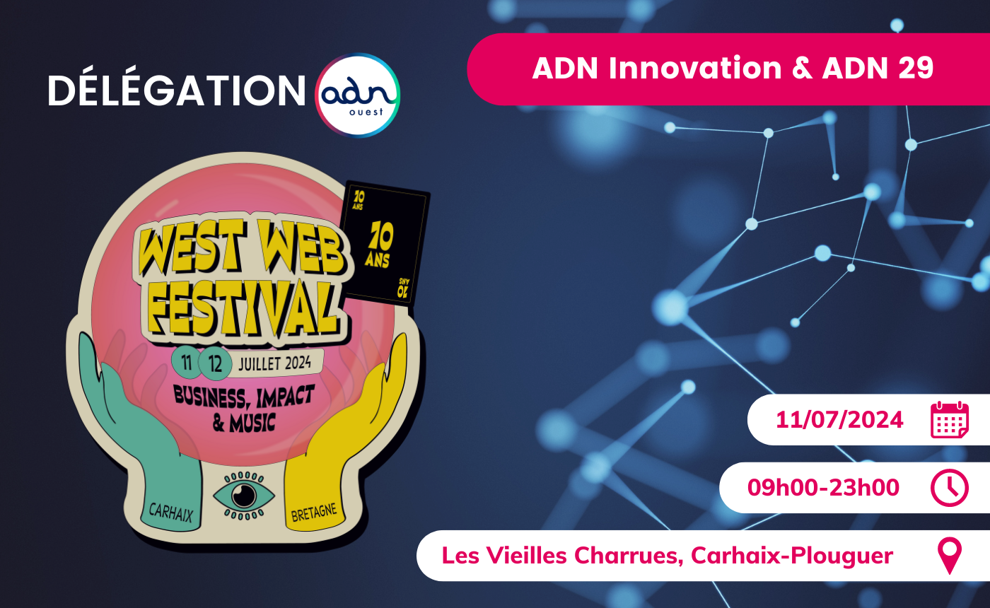 Délégation ADN Ouest au West Web Festival