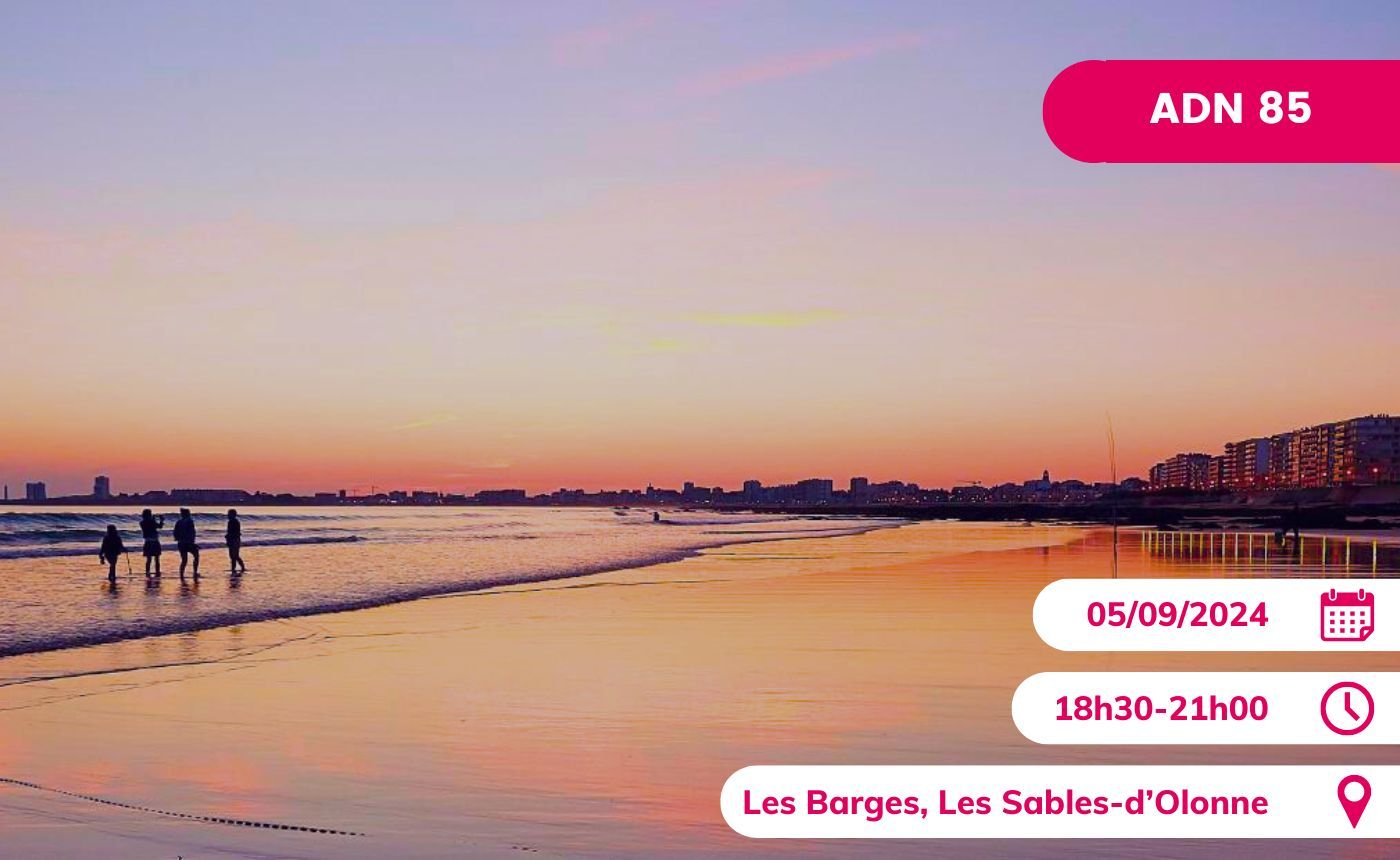 Afterwork ADN Vendée, au bord de l'océan : adhérents, venez avec un(e) invité(e) !