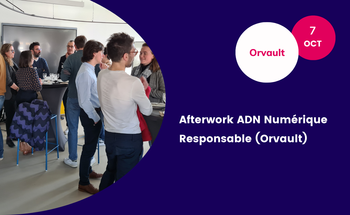 Afterwork de la communauté Numérique Responsable d'ADN Ouest