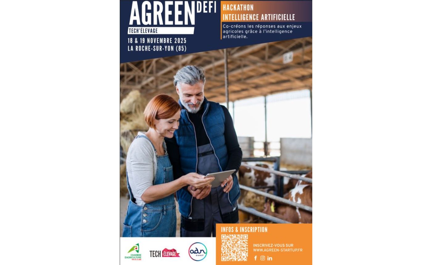 AGREEN DÉFI IA – Le hackathon de l’IA au service de l’agriculture et de l’agroalimentaire