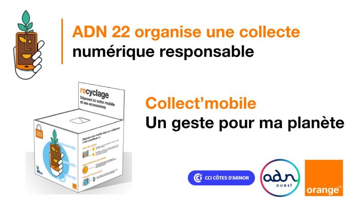ADN 22 organise une collecte numerique responsable
