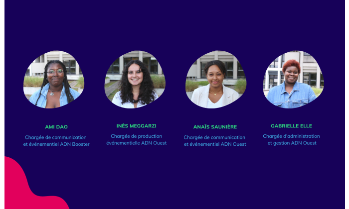 Nouvelles recrues dans les equipes dADN Booster et dADN Ouest !