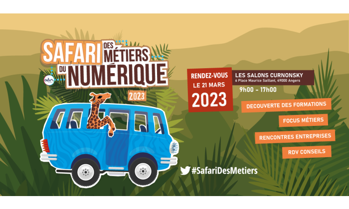 Safari des metiers du numerique Angers