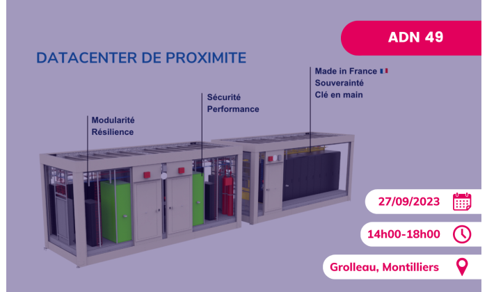 Visite dun site de production de Mini Data Center innovant