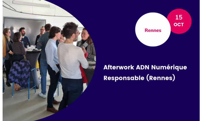 Afterwork de la communaute Numerique Responsable dADN Ouest