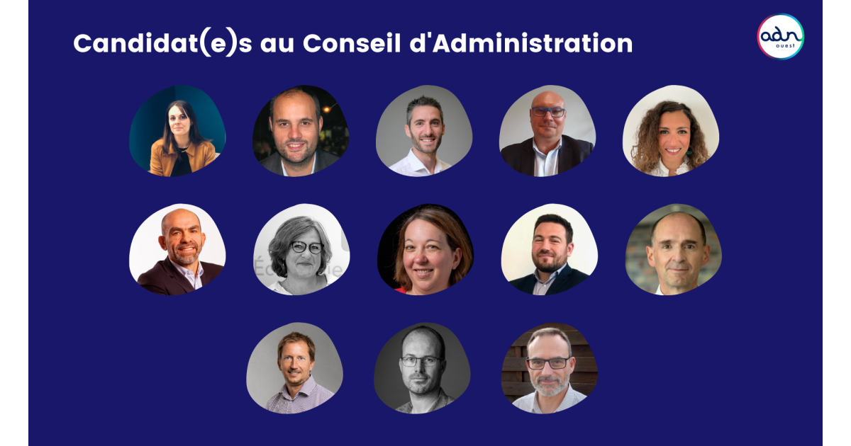 Découvrez les candidates et candidats 2023 au CA | ADN Ouest