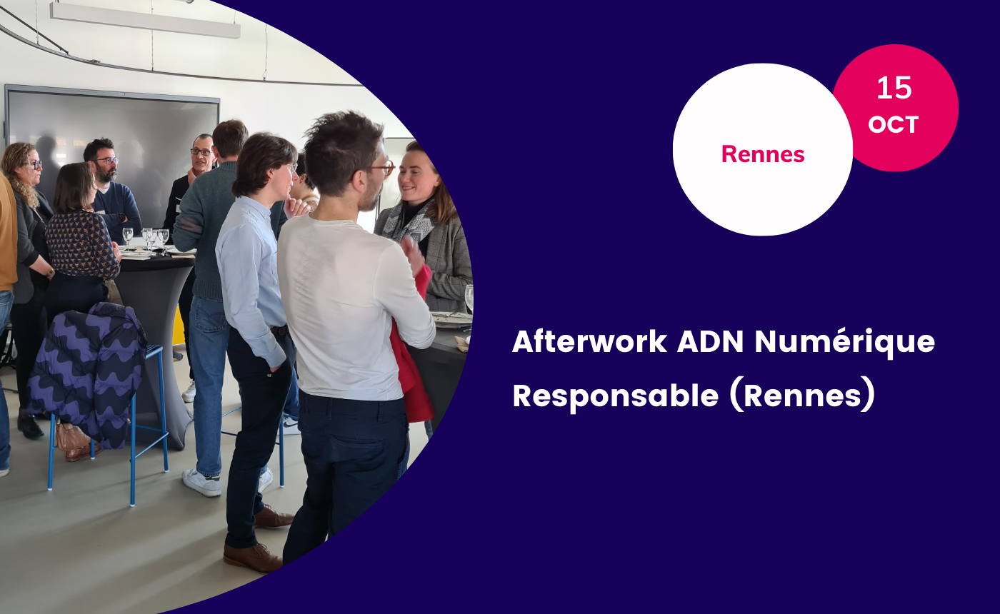 Afterwork de la communauté Numérique Responsable d'ADN Ouest