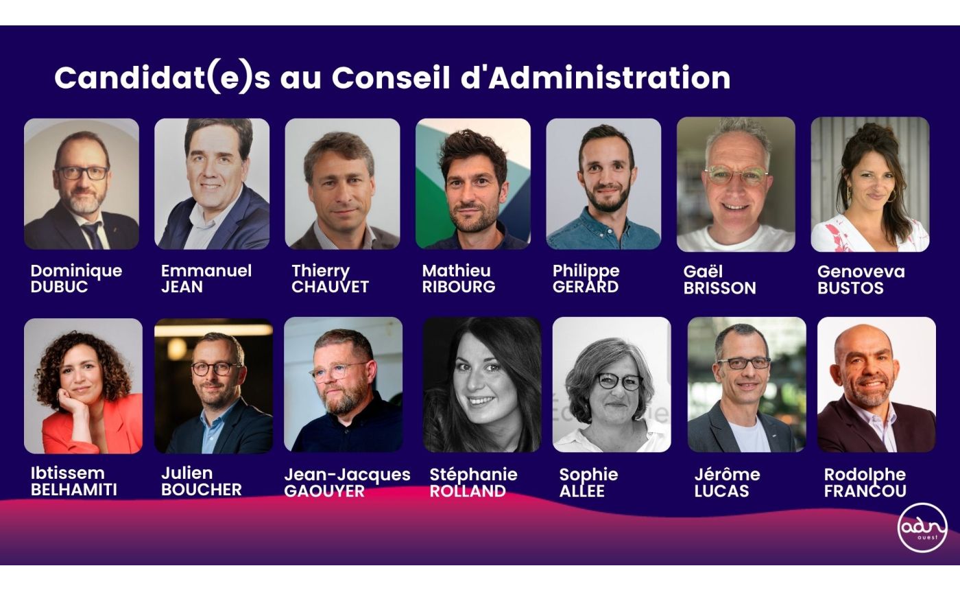 Candidates et candidats au CA