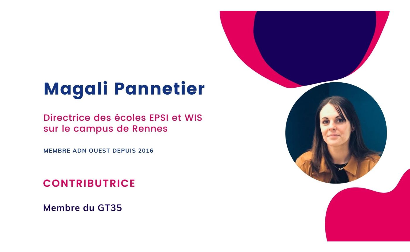 Magali Pannetier, directrice des écoles EPSI et WIS sur le campus de Rennes