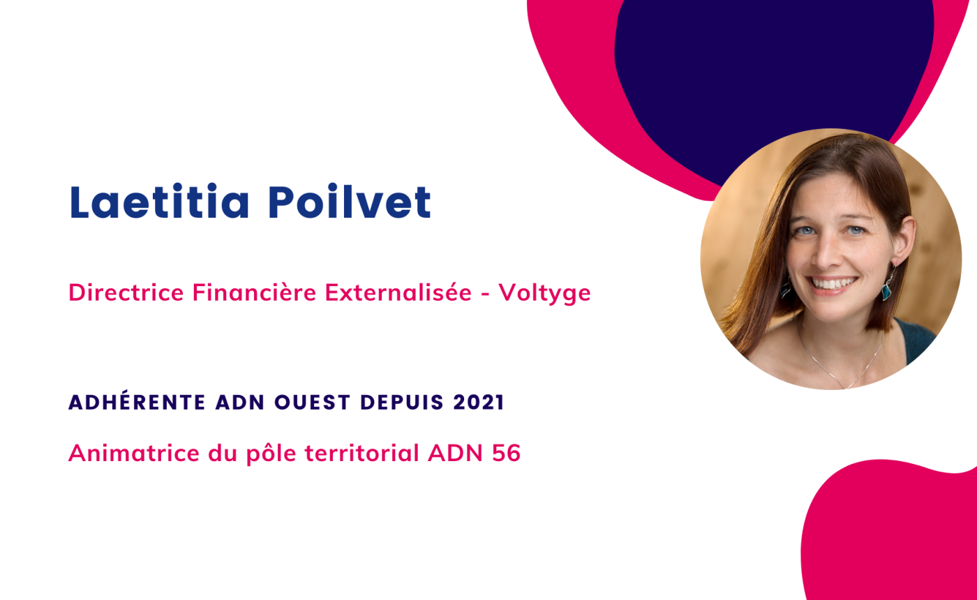 Laetitia Poilvet, Directrice Financière Externalisée chez Voltyge