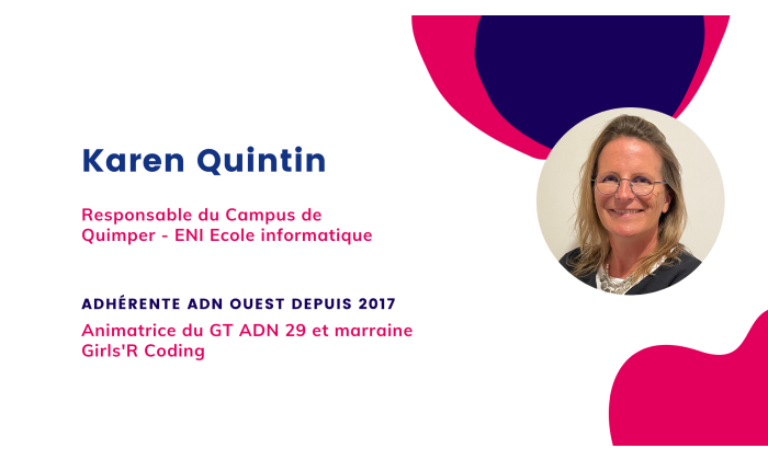 Karen Quintin, responsable du campus de Quimper chez ENI Ecole informatique