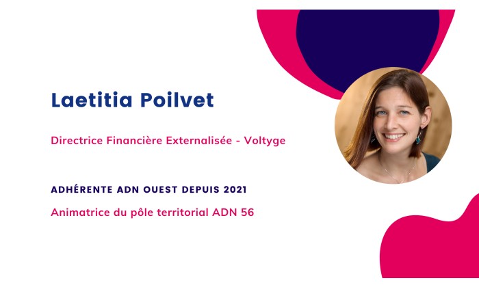 Laetitia Poilvet, Directrice Financiere Externalisee chez Voltyge