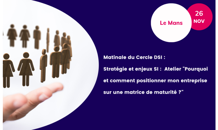 Visuel event - Cercle DSI - Le Mans - Novembre 2025