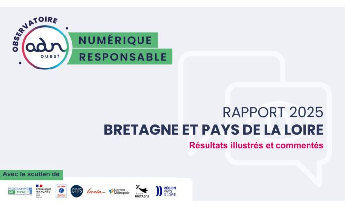 Rapport 2025 Observatoire de la maturite Numerique Responsable dans lOuest