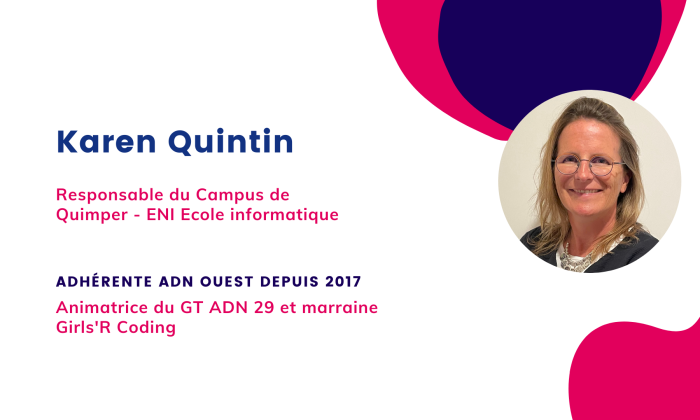 Karen Quintin, responsable du campus de Quimper chez ENI Ecole informatique
