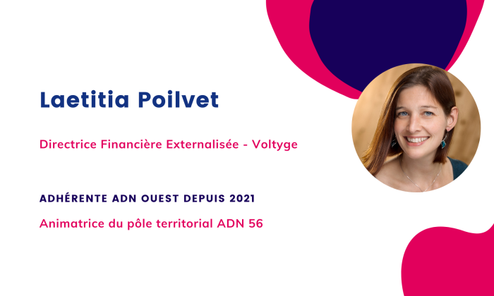 Laetitia Poilvet, Directrice Financiere Externalisee chez Voltyge