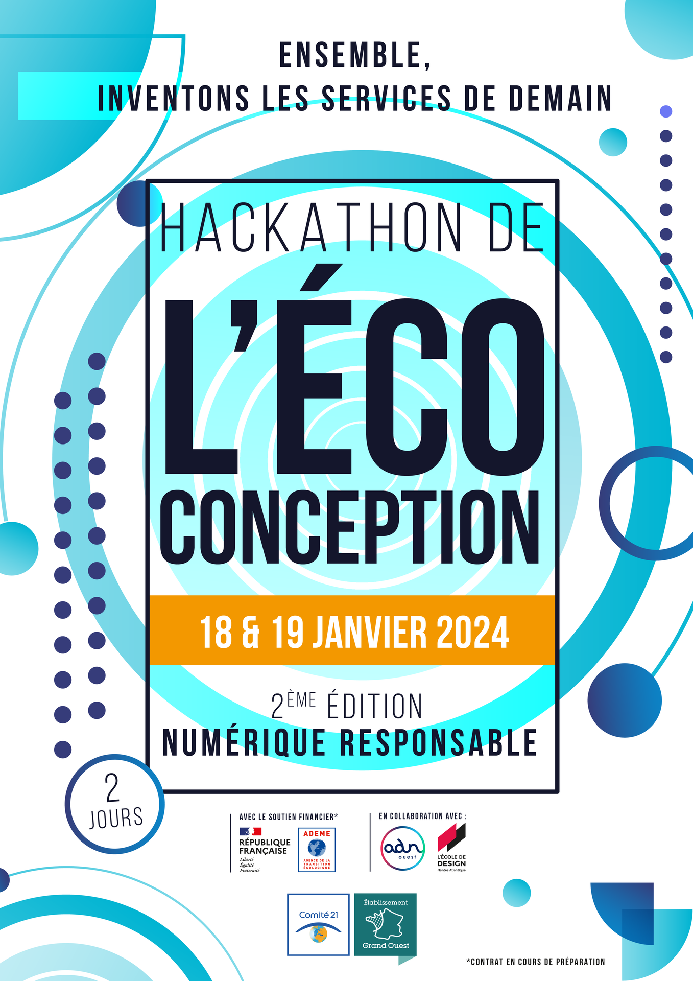 Hackathon de l'écoconception numérique du Comité 21 Grand Ouest