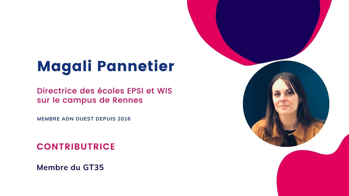 Portrait d’adhérente #4 : Magali Pannetier, directrice des écoles EPSI et WIS sur le campus de Rennes